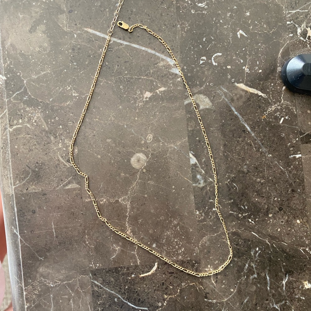 Made by Mary gold chain necklace